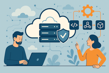 Visualization of cloud services and secure automation pipelines